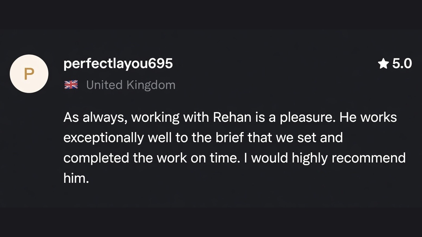 Client review 2